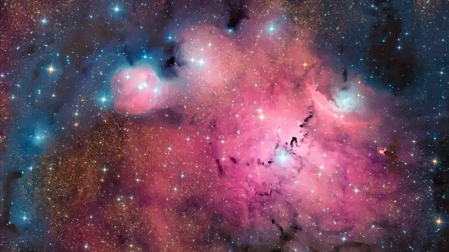 闪亮的唯美星空壁纸