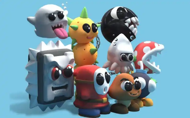 【zbrush新手教程】《超级玛丽》小怪物高模雕刻,保姆级教程,学不会不