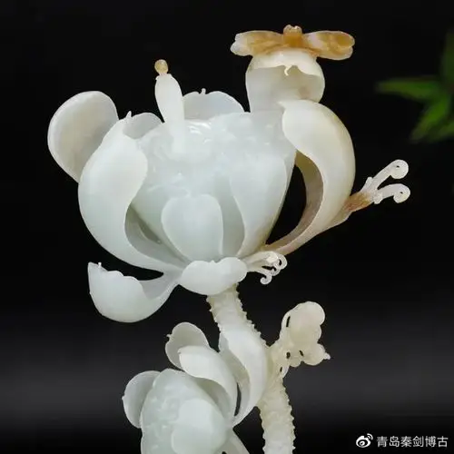 和田玉荷花题材