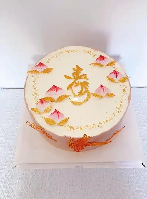 无水印蛋糕图  #祝寿蛋糕  #老人祝寿蛋糕  #定制蛋糕