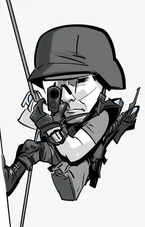 特种兵战士图片素材【高清装饰元素png素材】-90设计