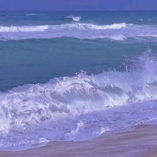 唯美海边微信背景图_唯美图片_我要个性网