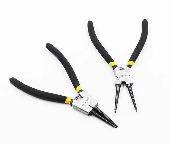 卡簧钳子内外两用扩张钳卡环钳内卡外卡张力挡圈卡黄钳大号卡黄钳