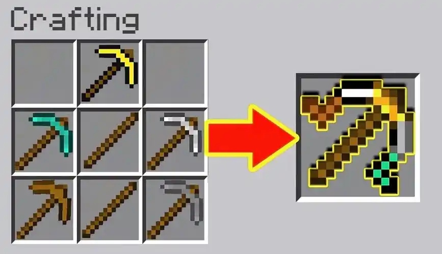 【小君姐姐解说】迷你君我的世界:五把镐子合成一把大神镐,你想要吗?