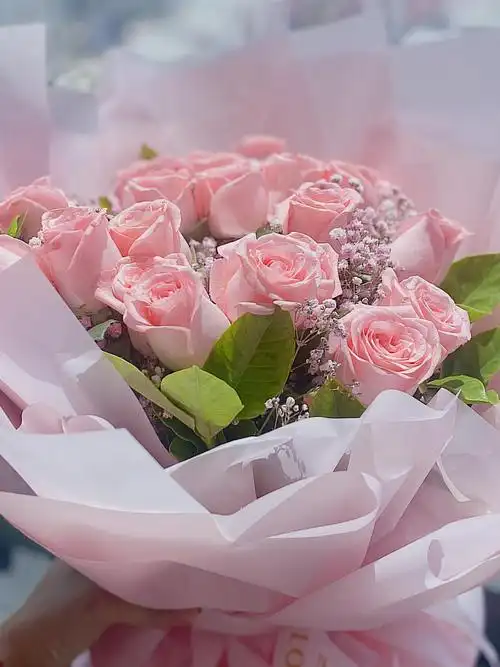 520收到的一束匿名者送的花不知道是什么玫瑰