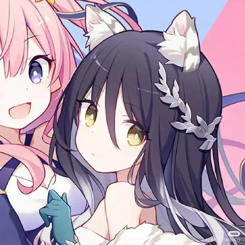 闺蜜头像可爱头像女卡通呆萌