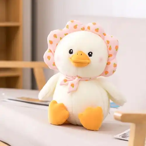 敬平可爱大白鹅毛绒玩具公仔鸭子玩偶布娃娃情人节送女友生日儿童礼物
