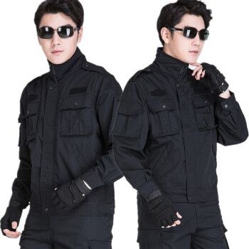 99作训服夹克式安保执勤服网格工作服体能服训练服套装夏训练服175