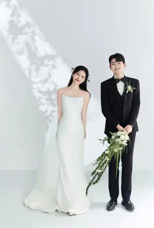 是心动啊7515会反复爱上的小清新韩式婚纱照