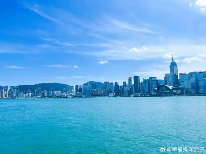 带着微博去香港#百看不厌的维多利亚无敌大海景每次都是这么美美哒