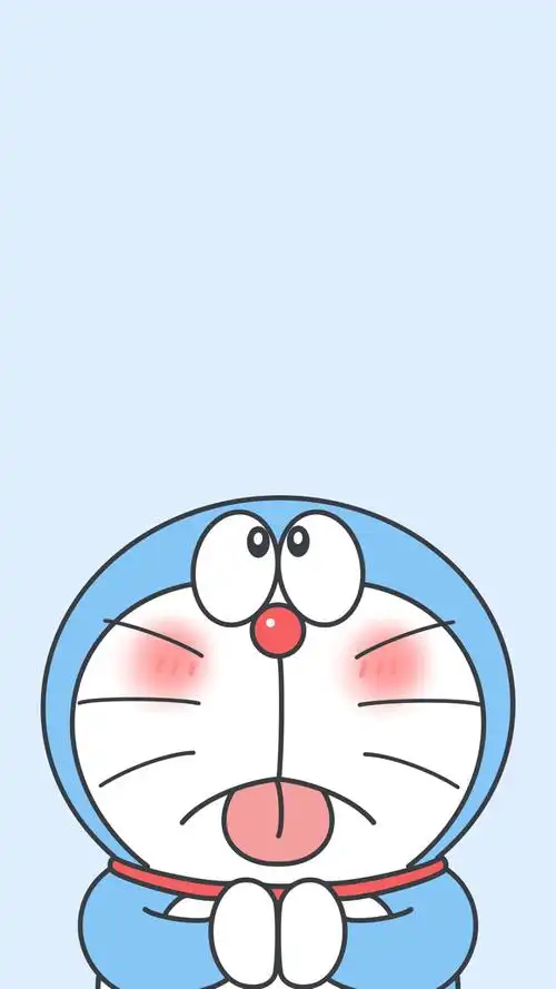 哆啦a梦呆萌可爱手机壁纸