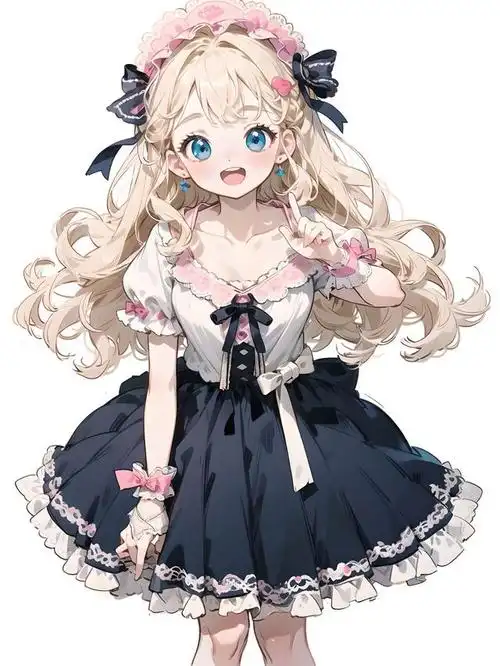 二次元美图:洛丽塔少女