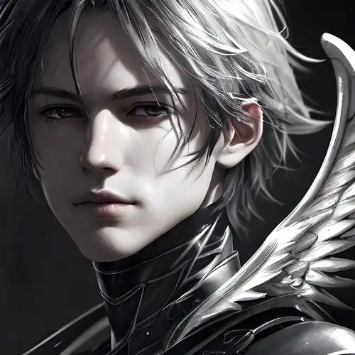 黑天使图片头像男