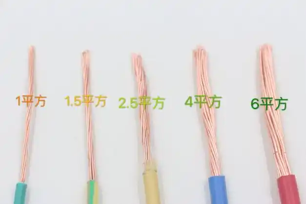 如空调,热水器,油烟机等,由于功率较大,建议选用4平方毫米的电线,以