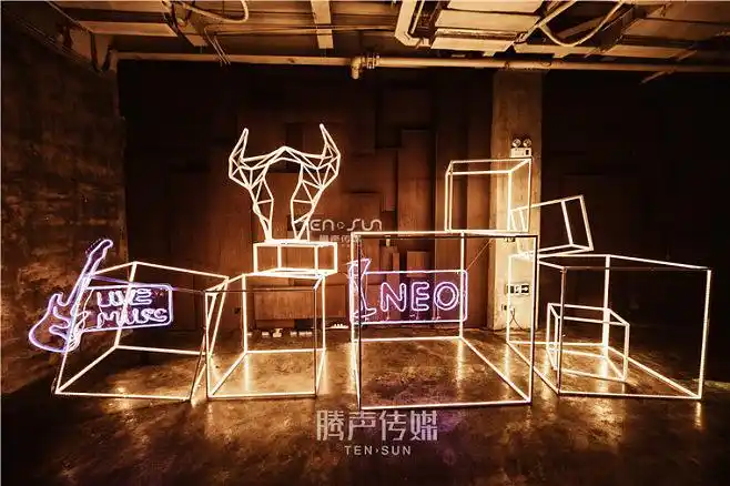 合影墙拍照墙打卡点互动拍照网红打卡3709