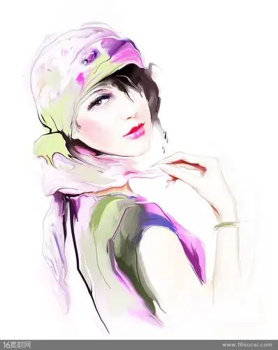 首页 高清图片 高清人物图片 关键词:彩绘美女手绘美女戴着头巾美女