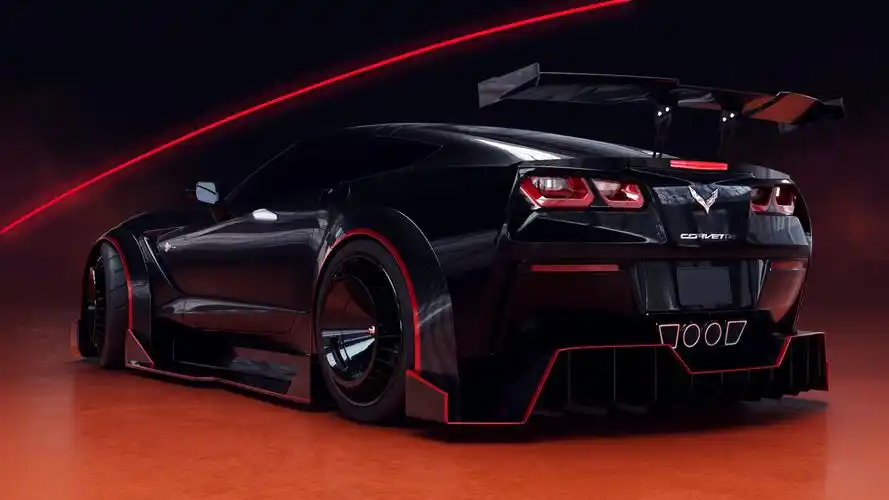 炫酷时尚红色超跑图片桌面壁纸