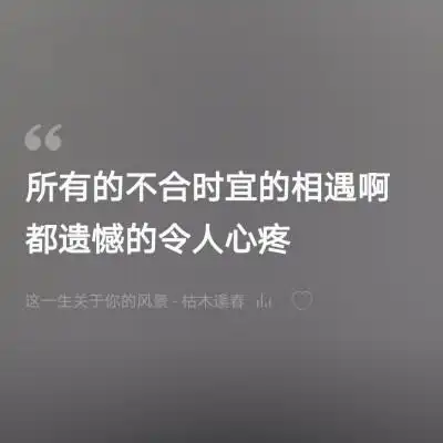 人生苦短〕 网易云音乐热评自截自制句子文字图情