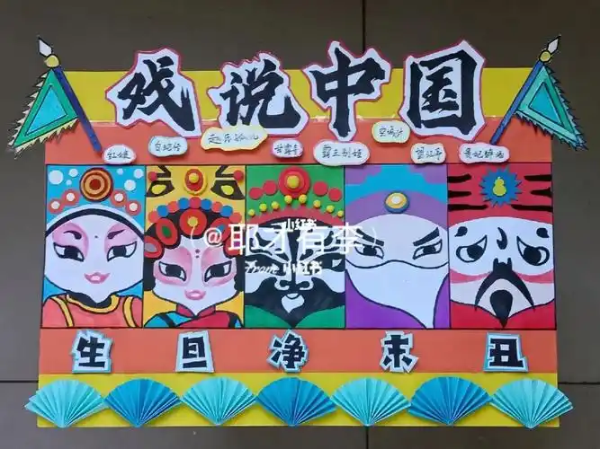 幼儿园国风立体主题墙