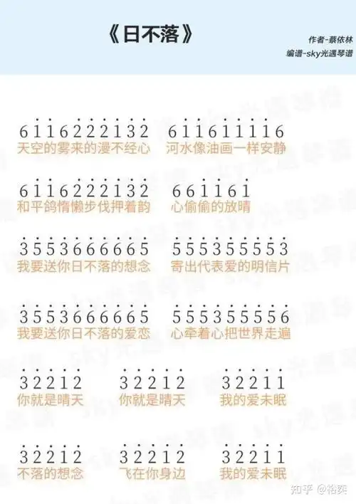 自己的光遇琴谱库