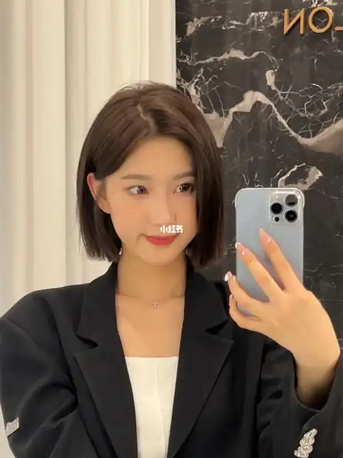 日系少女感短发减龄不用打理的短发