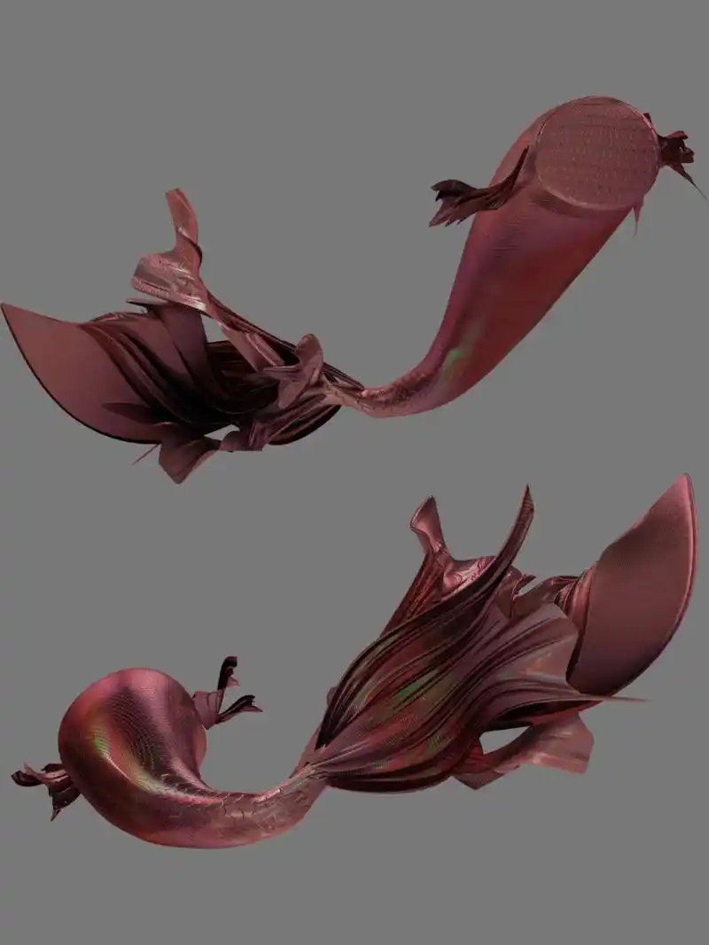 974k超清免扣素材 | 人鱼尾巴美人鱼23款 "看起来就很有质感的人鱼