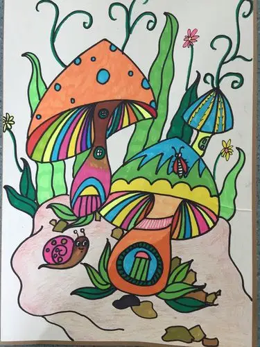 因为爱好 我们相聚在一起 看他们认真的样子, 开设课程:儿童画  素描