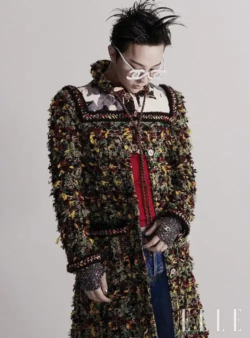 韩国歌手g-dragon权志龙最新杂志写真曝光