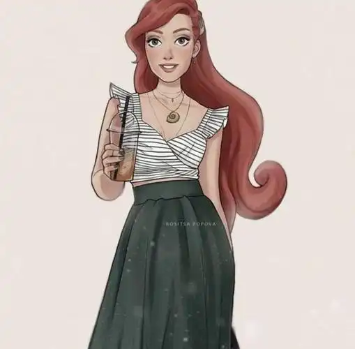 当迪士尼公主穿越到现代,茉莉成熟性感,花木兰穿超短裤