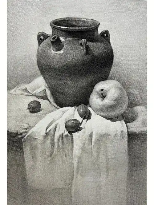 素描静物小组合