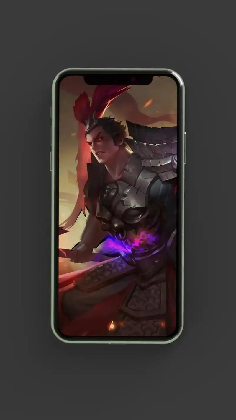 王者荣耀——吕布#游戏 #王者 #王者荣耀 #壁纸 #手机壁 - 抖音