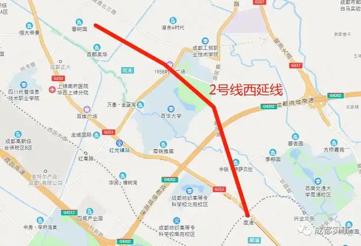 成都地铁四号线 地铁四号线全程线路图-徐拾记官网