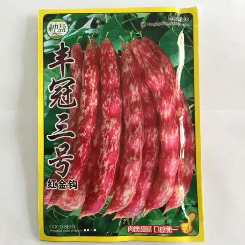 豆角-丰冠三号红金钩豆角