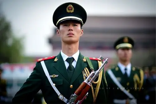 中华人民共和国国旗护卫队—— 郭泳君摄影作品