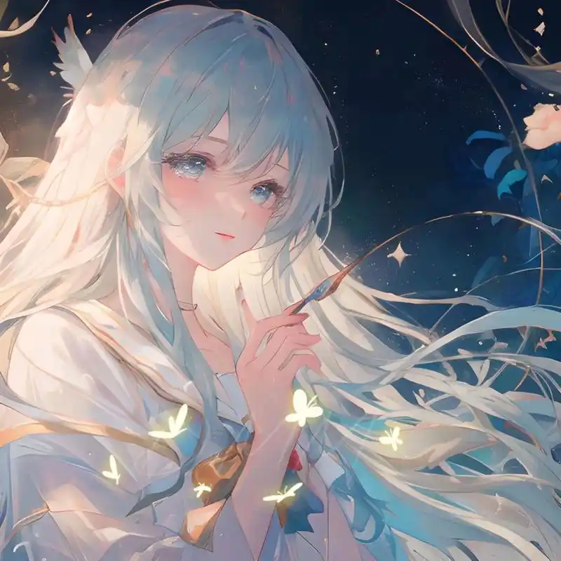 梦沉星河|看起来清冷气质的动漫女头