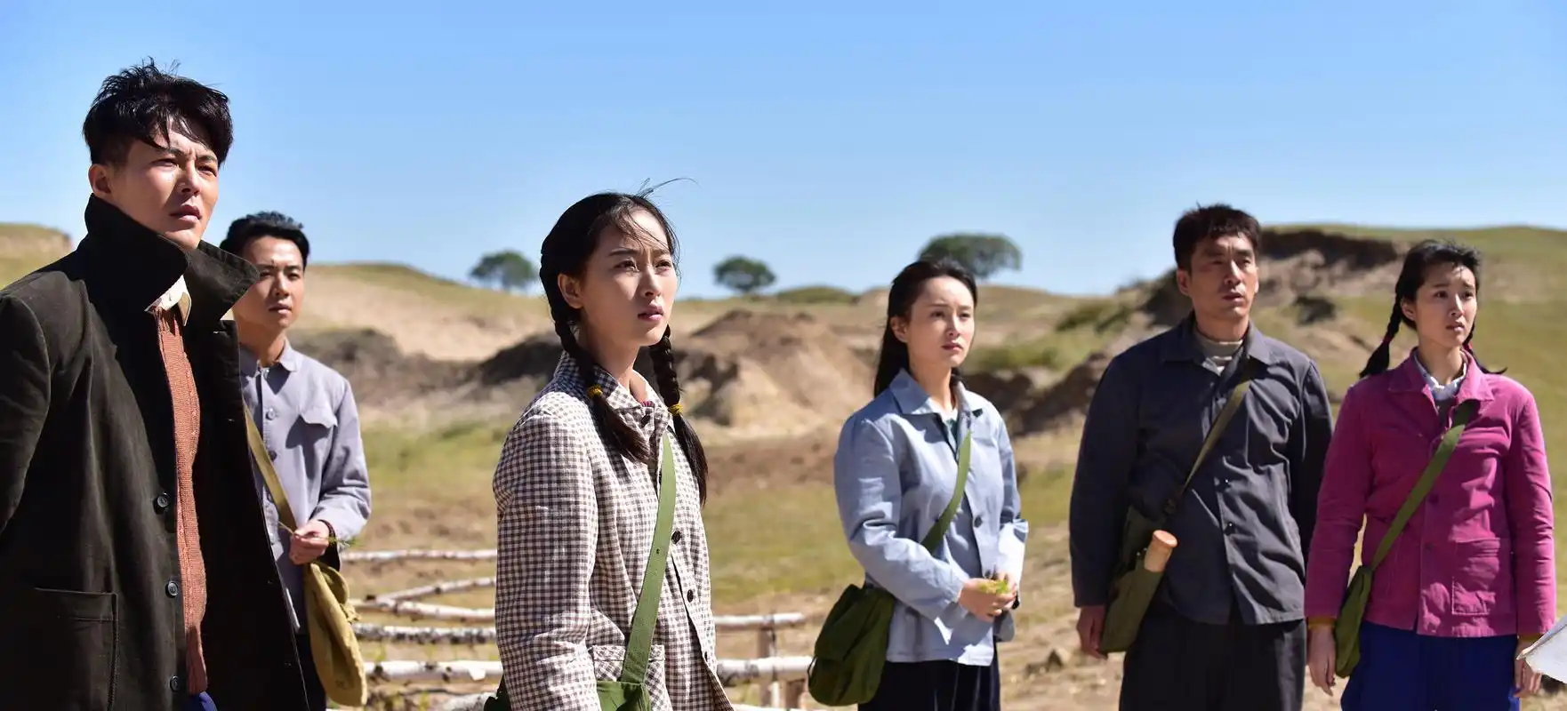 最美的青春央一首播口碑燃爆0202聚焦拓荒树绿色旗帜