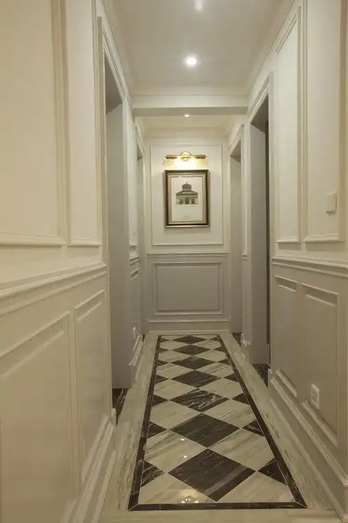 113平简美装修走廊图片_齐家网装修效果图