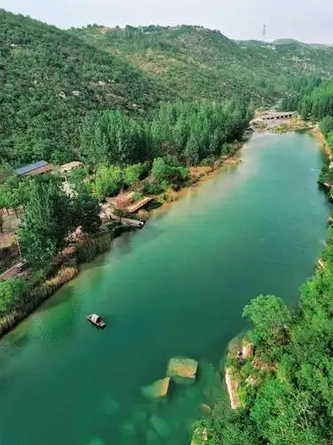 淇河谷景区-"为了看中国文字博物馆来到了胡辣汤的王国,.