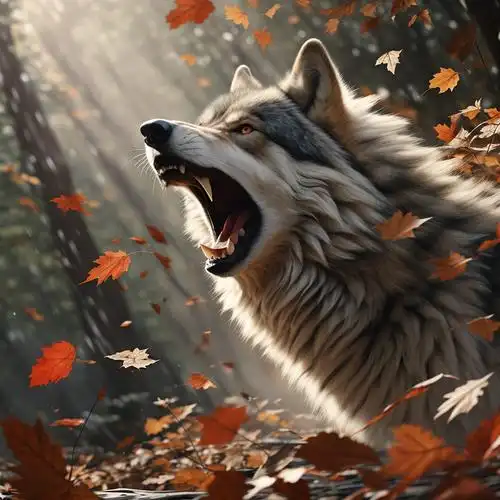 冷酷,勇敢,机智,哪一款狼头像最能代表你?