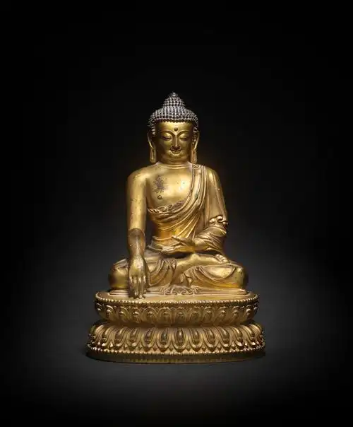 战报明永乐铜鎏金佛像领衔伦敦邦瀚斯亚洲艺术周中国艺术品拍卖圆满收
