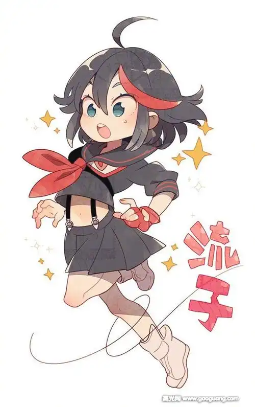 q版人物萌图女可爱板绘动漫少女图片集