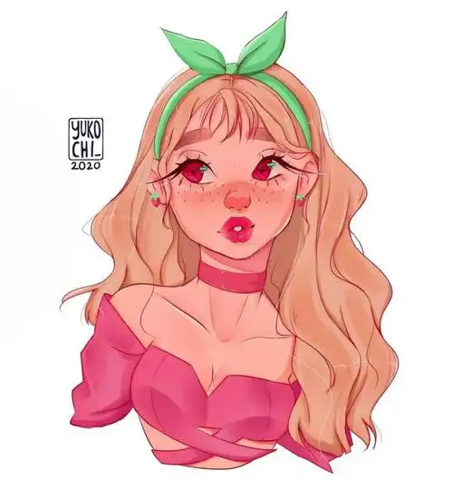 欧美风女生头像