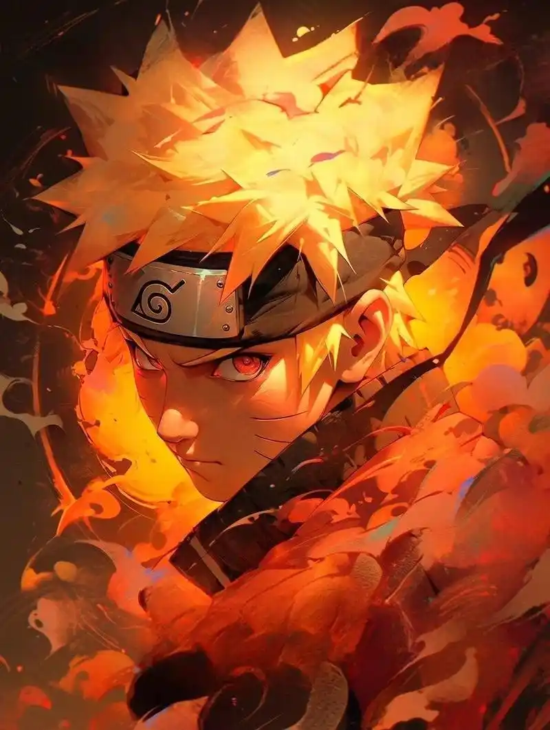 火影忍者丨漩涡鸣人超帅壁纸十张 我也变强了,为了成为火影,为了不输