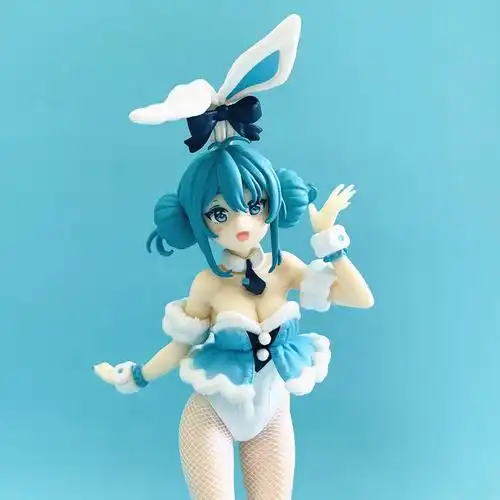 优质vocaloid初音未来白兔女郎手办初音二次元美少女手办