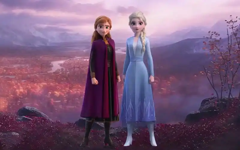 4k修复《冰雪奇缘2宣传短片》