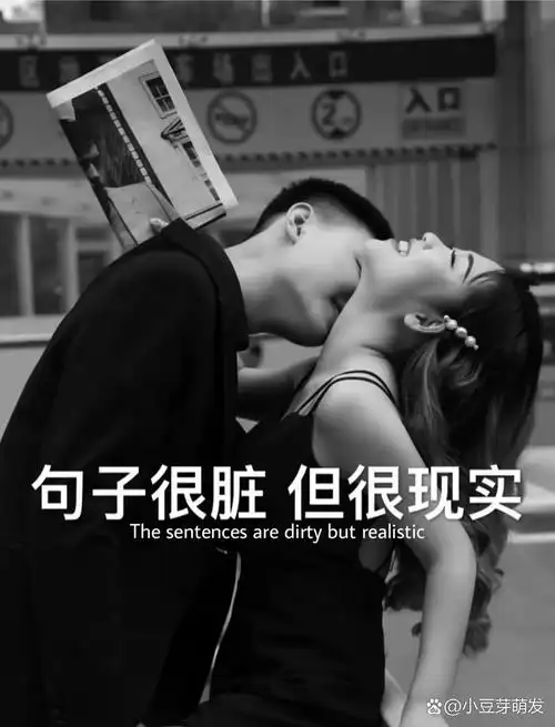 句子很脏,但很现实 从不羡慕人来人往的新鲜感 只