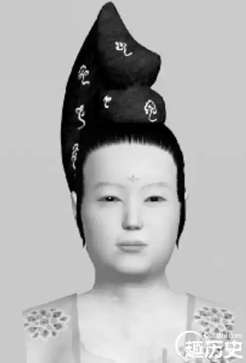 武则天相貌复原图