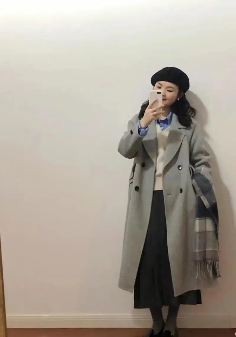 小个子女生穿长款大衣,不要买这几种款式,显胖显矮,还不高级