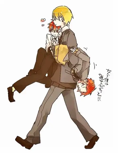 黑子的篮球 双赤黄～赤司征十郎 黄濑凉太～きせ りょうた あかし せ