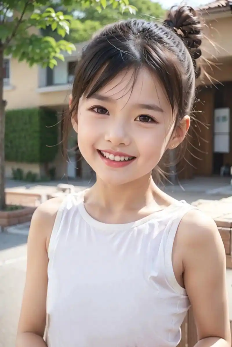 可爱甜美的小女孩一个#女孩# #萌娃# #幼崽